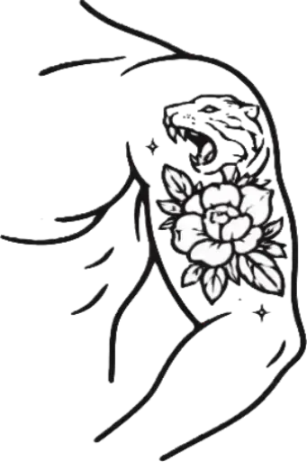 Yarım Kol Dövme 28 x 15